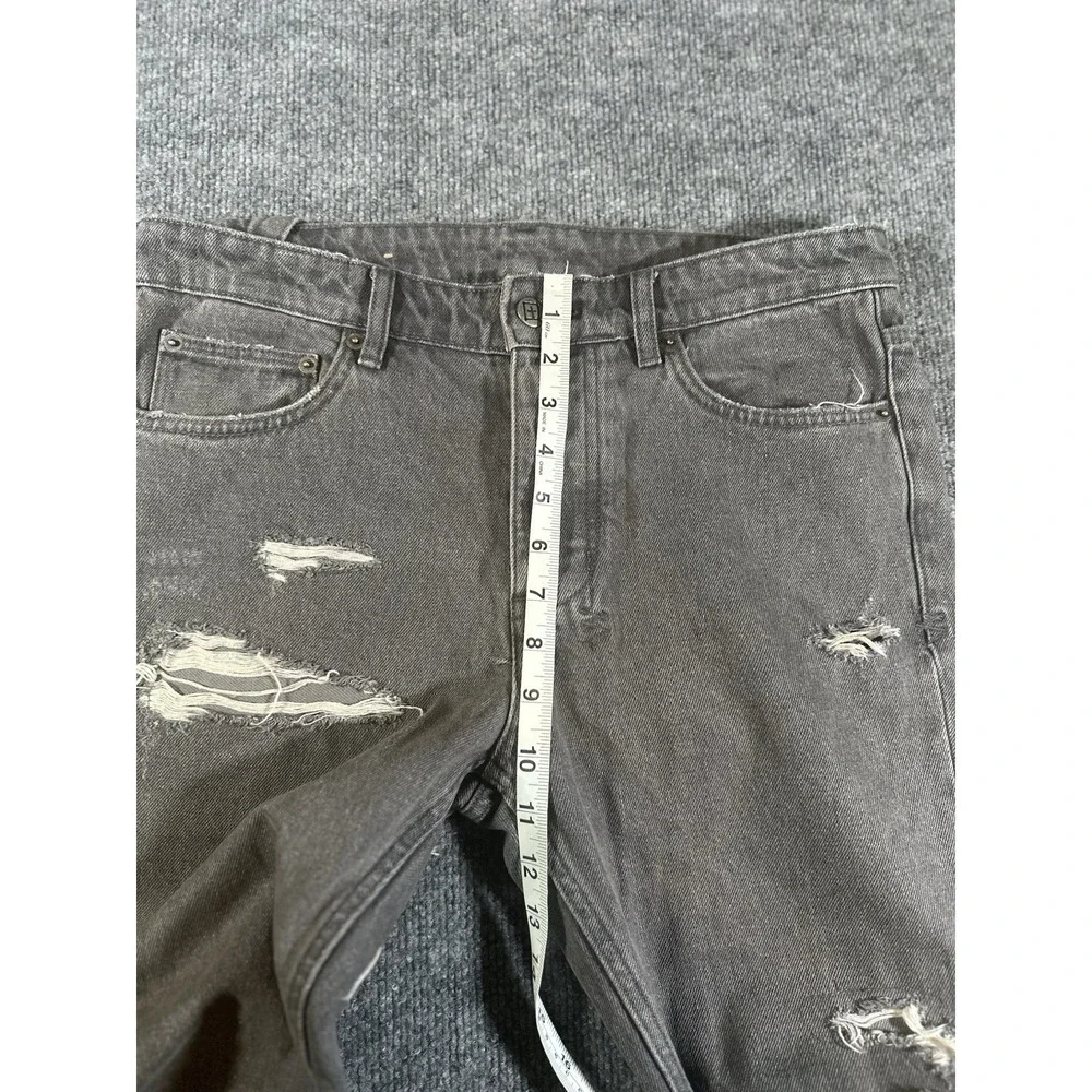 Ksubi Men's 33x31 Grey Jeans Distressed Chitch Fire Starter Designer EUC
